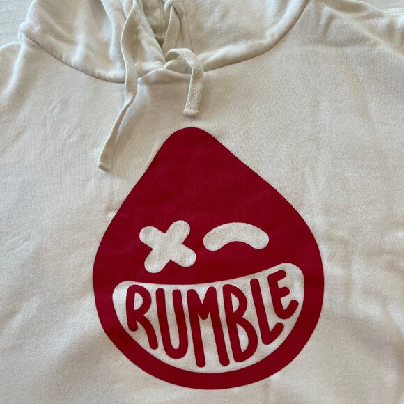 Rumble Boxing Red Jab Logo Hoodie - Picture 2 of 3